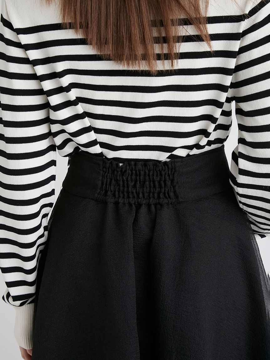 コサージュフレアスカート(フレアスカート)｜スカート｜FURFUR（ファー  