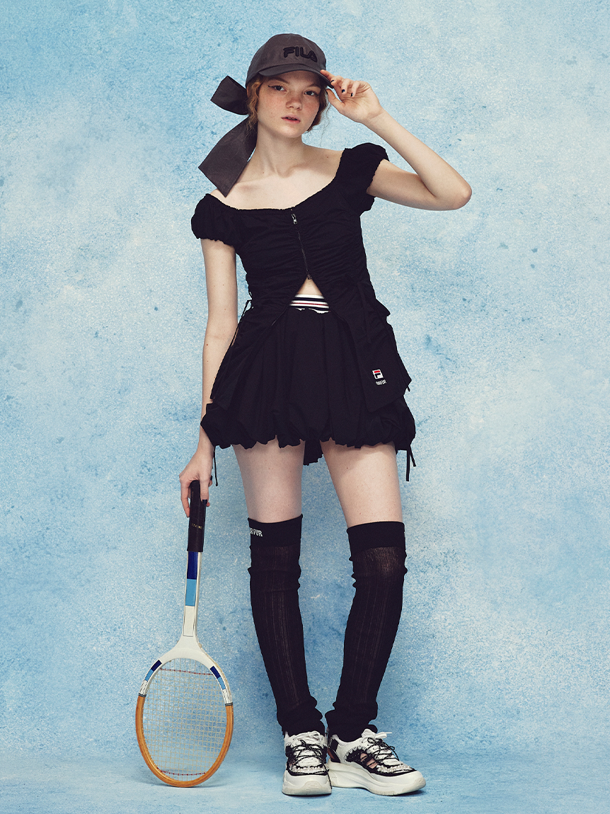 【美品】FURFUR FILAコラボ バルーンスコート FURFUR｜【FILAコラボ】バルーンスコート | Rakuten Fashion