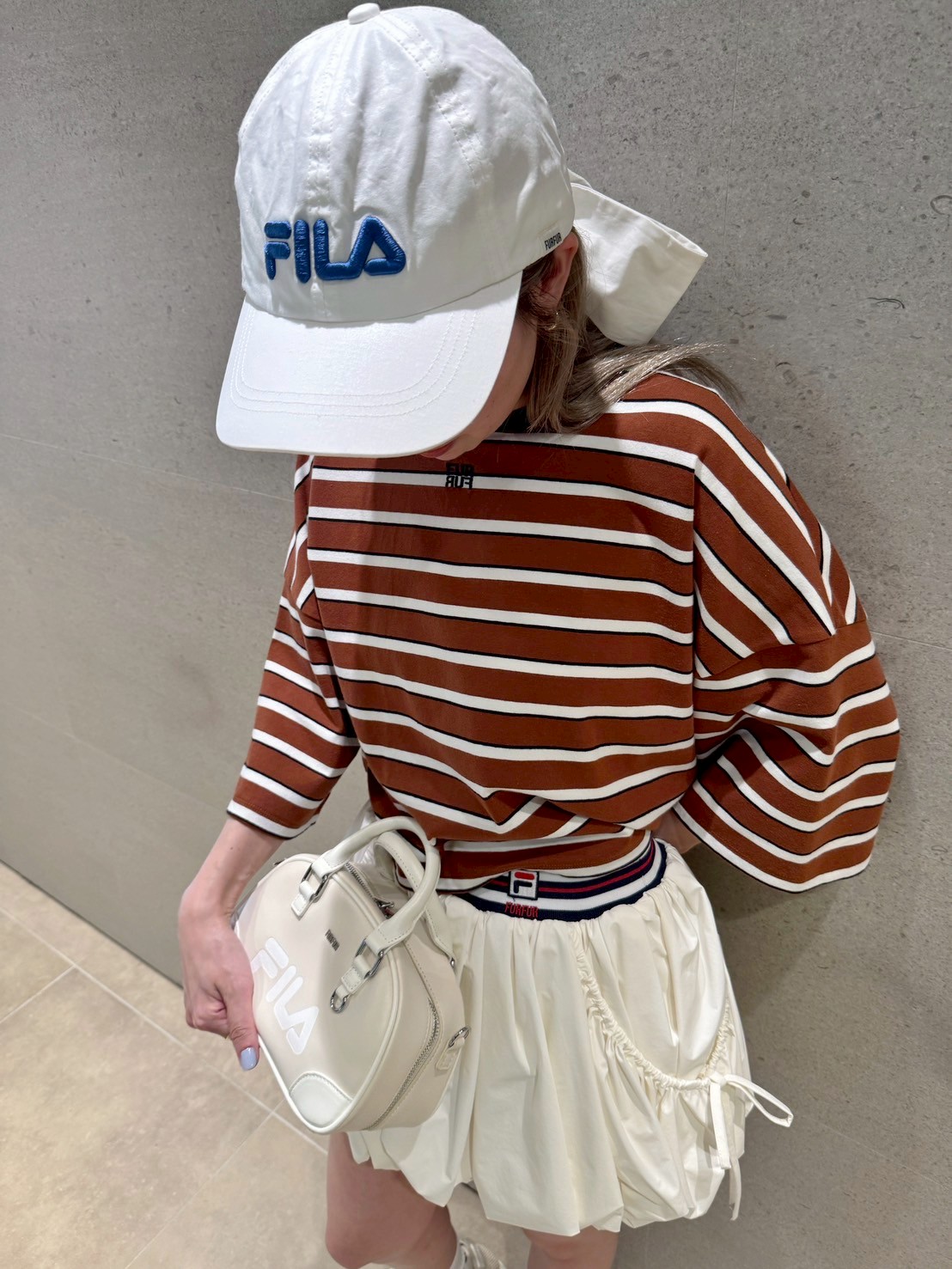 FILA - 【フィラゴルフ】ファー 中綿スカート ドッキング ワンピース 裏起毛 星柄 M紺 楽天市場】【30%OFFセール】 FILA GOLF フィラゴルフ ゴルフ