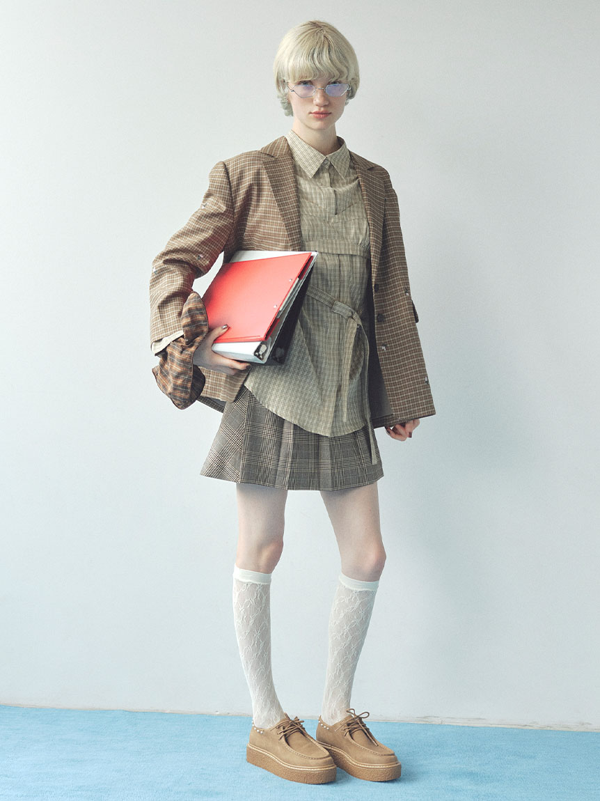 プリーツスカショーパン(ミニスカート)｜ボトムス｜FURFUR（ファー