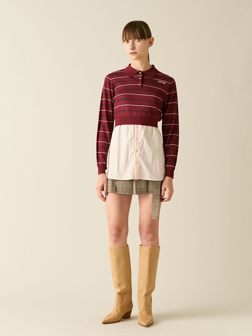 プリーツスカショーパン(ミニスカート)｜ボトムス｜FURFUR（ファー