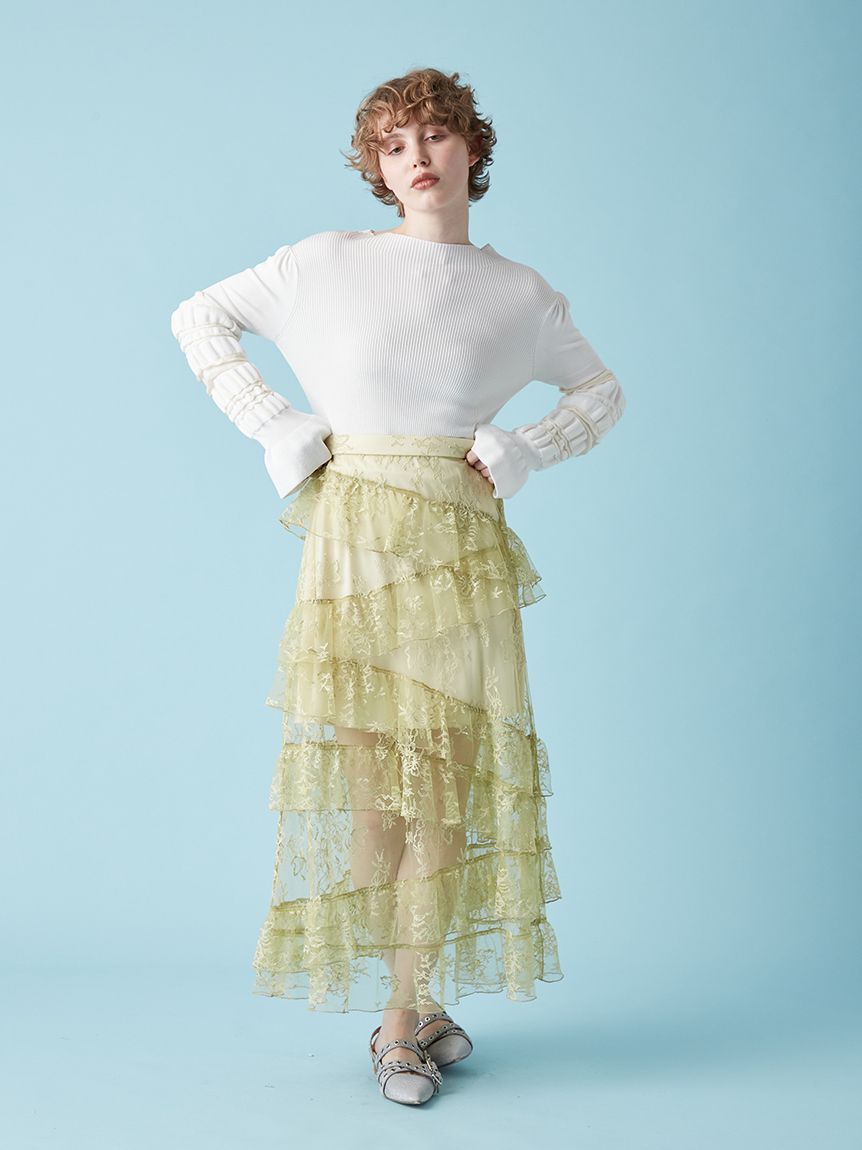 スタニング ファー レース スカート スタニング ファー レース スカート FURFUR（ファーファー）の