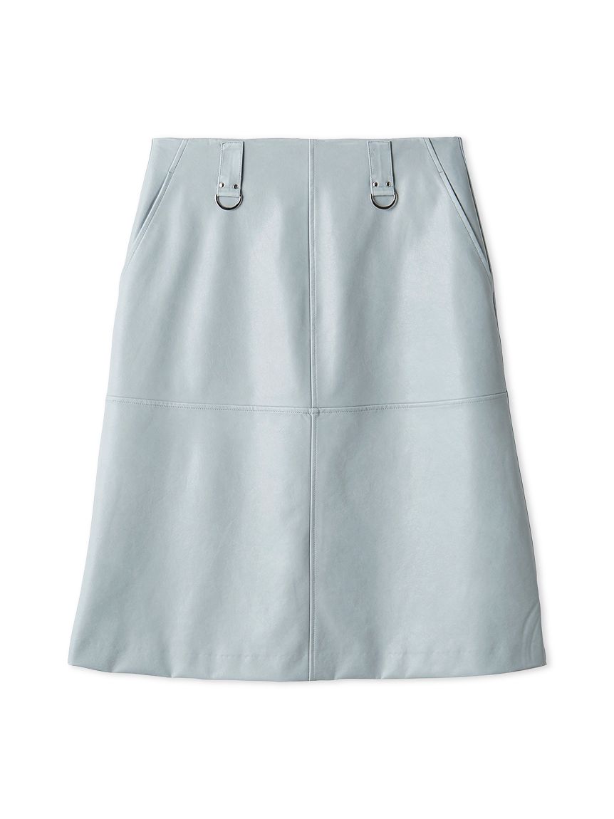 レザーライクミディスカート(ロングスカート)｜ボトムス｜FURFUR