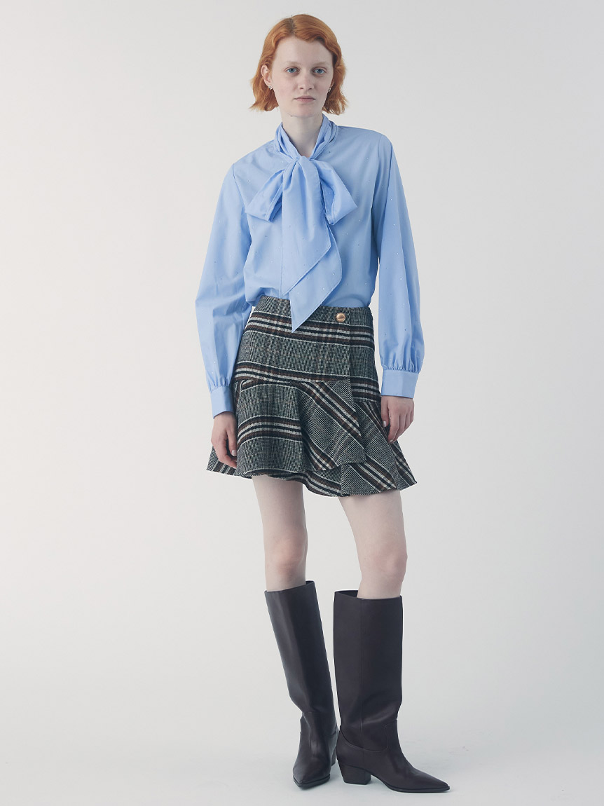 ツイードフレアスカート(ミニスカート)｜ボトムス｜FURFUR（ファー