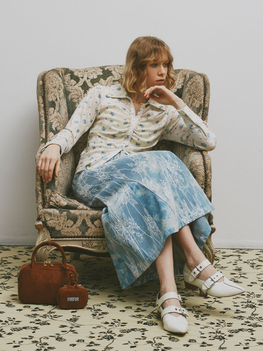 アフィックスパラパラ　AFFIXparapara pvc マーメイドスカート アフィックスパラパラ AFFIXparapara pvc マーメイドスカート ア