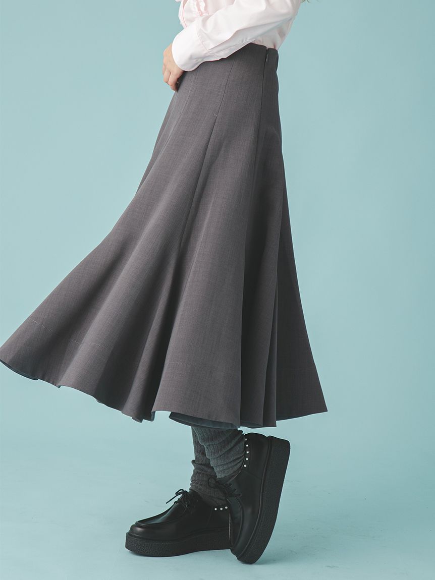 スイッチングフレアスカート(ロングスカート)｜ボトムス｜FURFUR