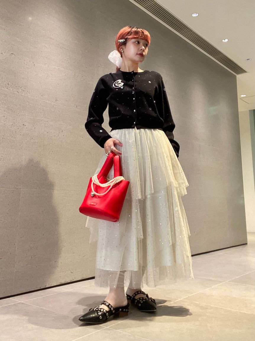 ラメチュールスカート(ロングスカート)｜ボトムス｜FURFUR（ファー