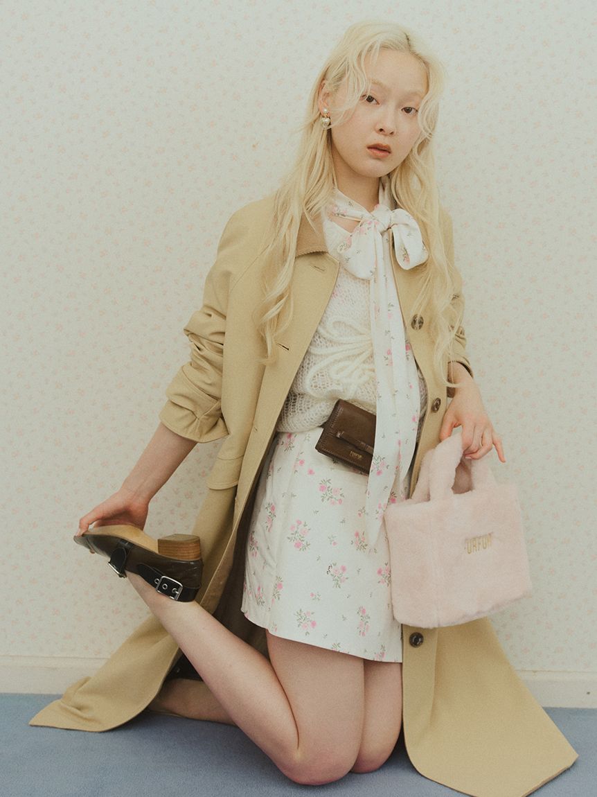 フラワープリントスカショーパン(ショートパンツ)｜パンツ｜FURFUR