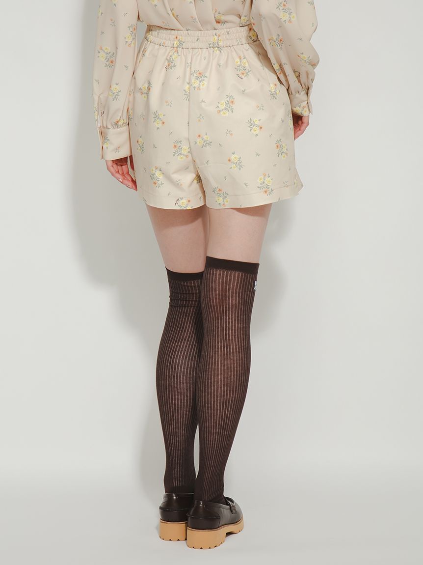 フラワープリントスカショーパン(ショートパンツ)｜パンツ｜FURFUR