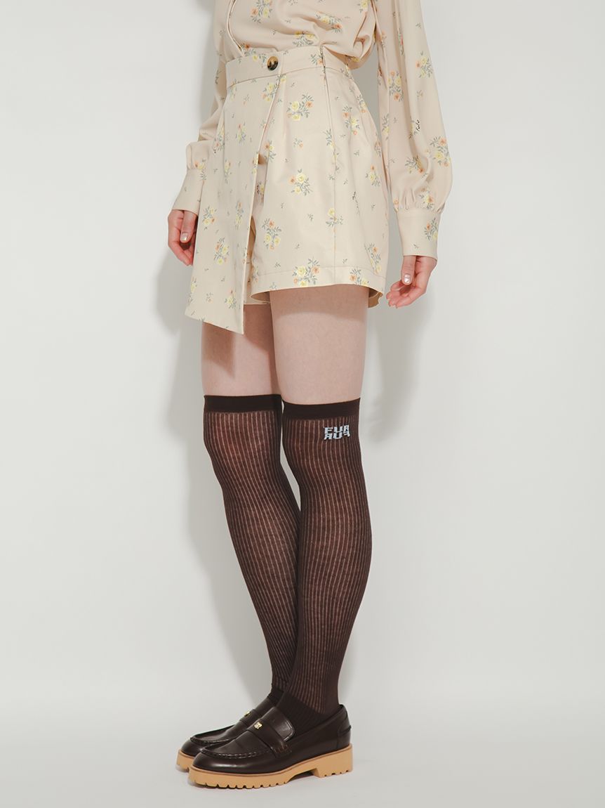 フラワープリントスカショーパン(ショートパンツ)｜パンツ｜FURFUR