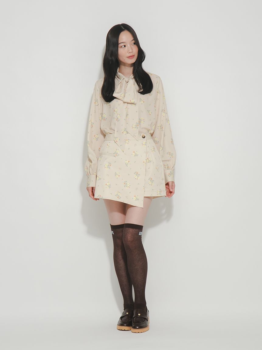 フラワープリントスカショーパン(ショートパンツ)｜パンツ｜FURFUR