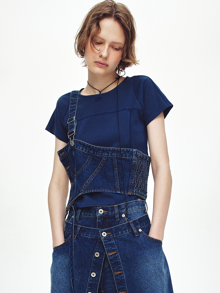 デニムビスチェ(ビスチェ)｜トップス｜FURFUR（ファーファー）公式  