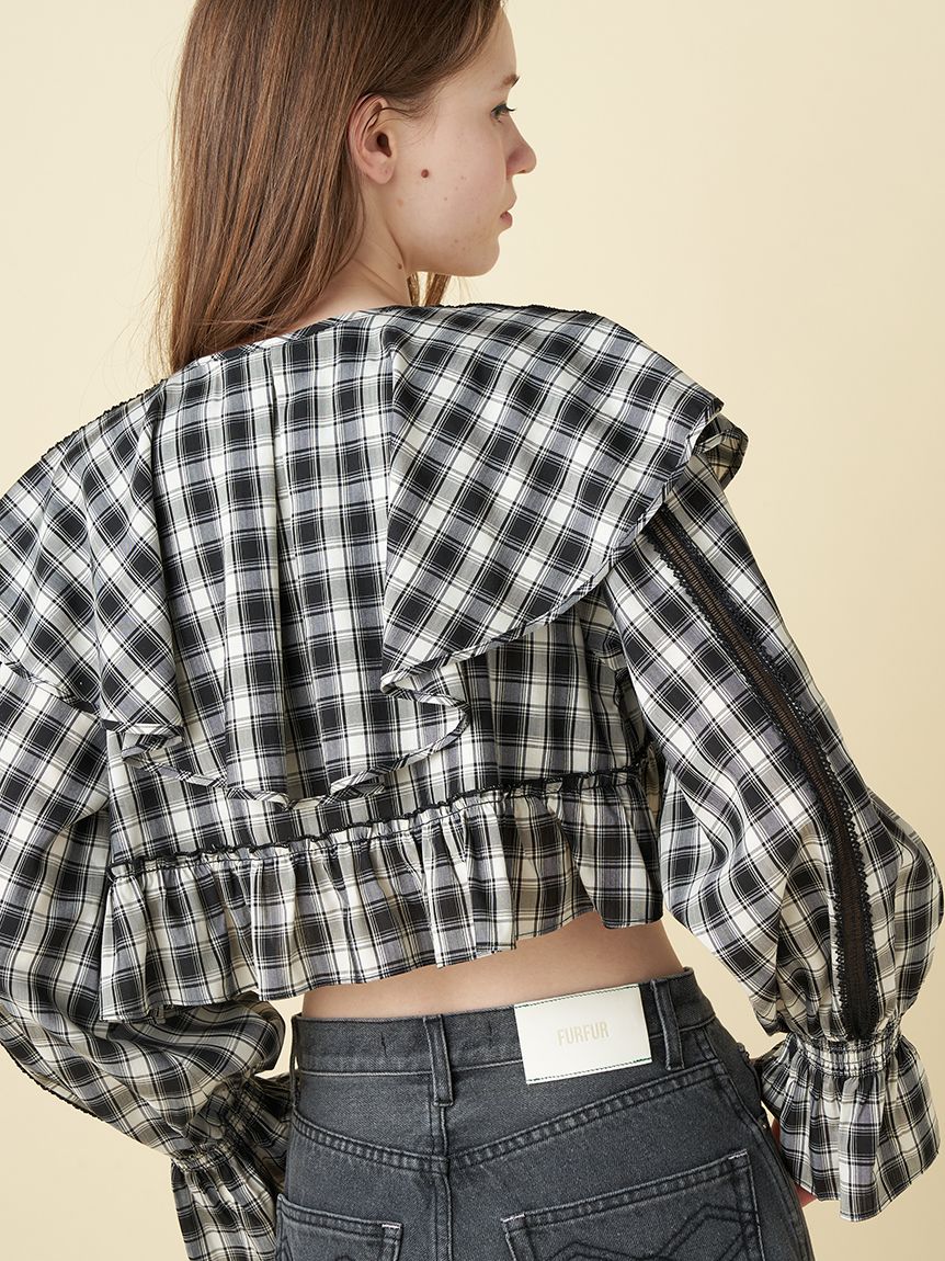 しもり フリルボレロブラウス(シャツ／ブラウス)｜トップス｜FURFUR（ファー