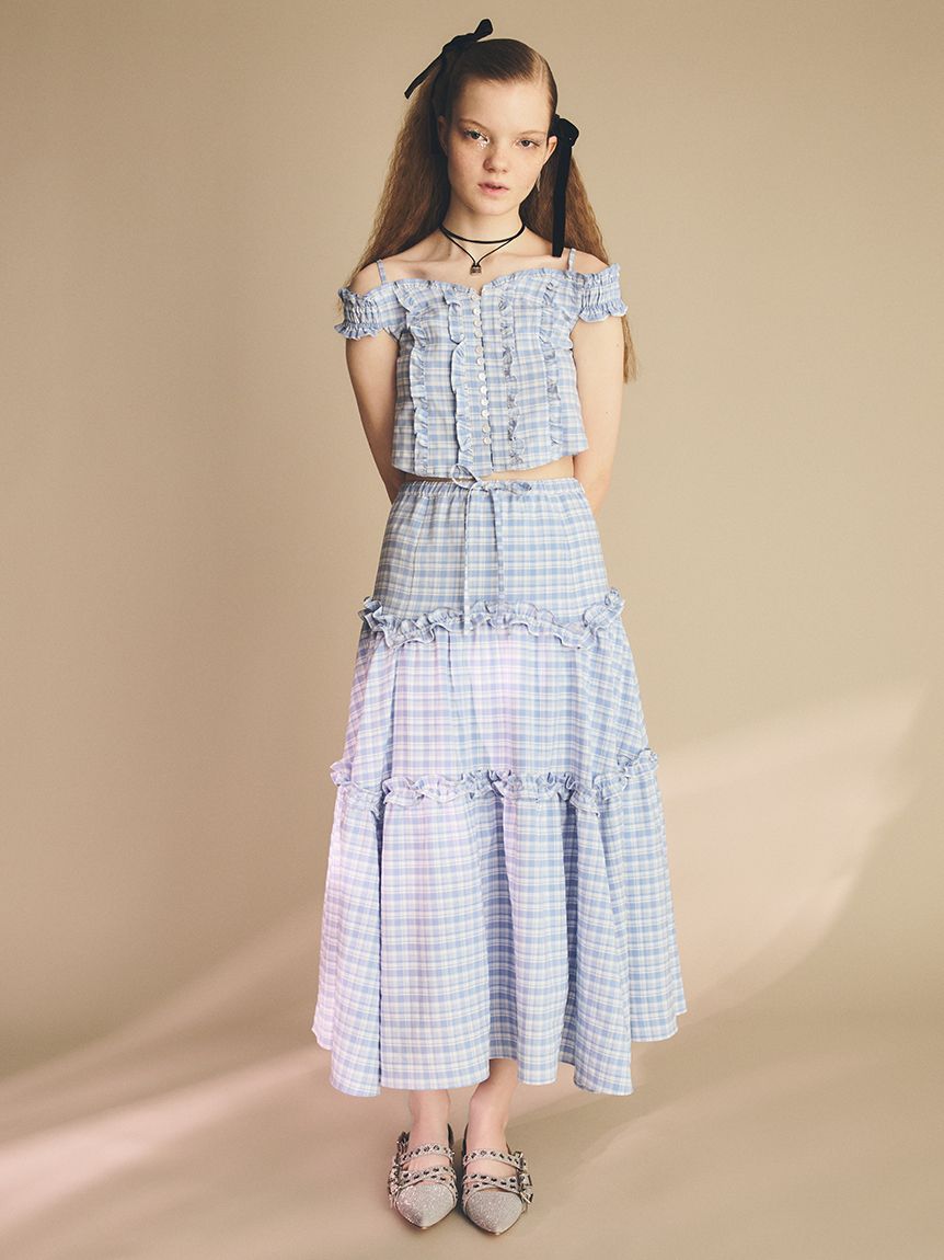 ふりふりページとなります。 フリルデザインブラウス(シャツ／ブラウス)｜トップス｜FURFUR（ファー