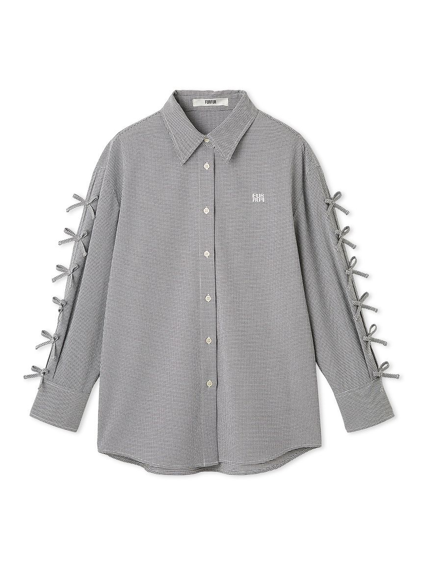 リボンスリーブシアーシャツ(シャツ／ブラウス)｜トップス｜FURFUR