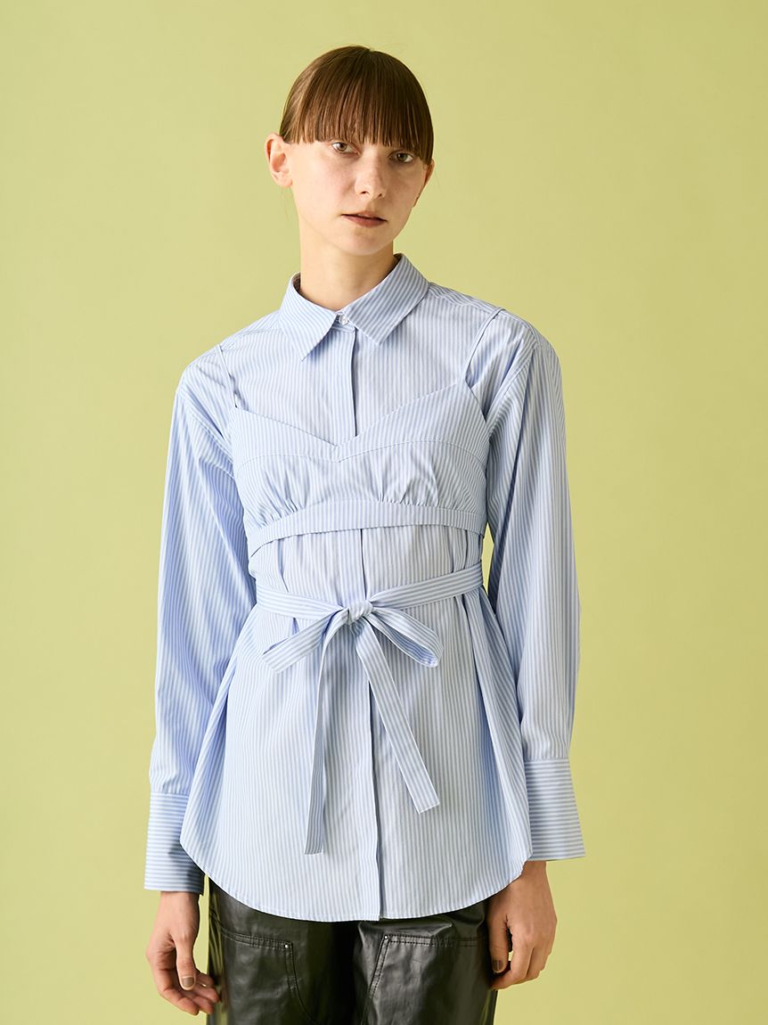 ビスチェセットオーバーシャツ(シャツ／ブラウス)｜トップス｜FURFUR