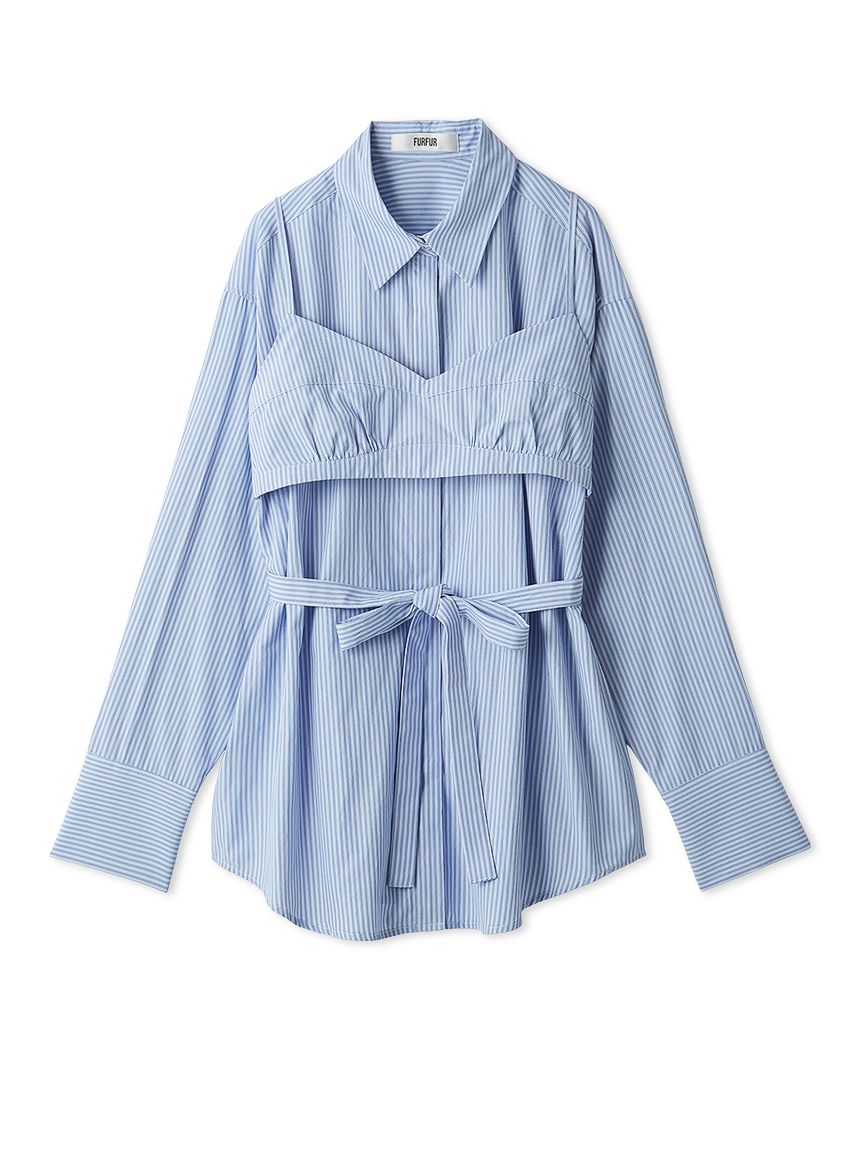 ビスチェセットオーバーシャツ(シャツ／ブラウス)｜トップス｜FURFUR