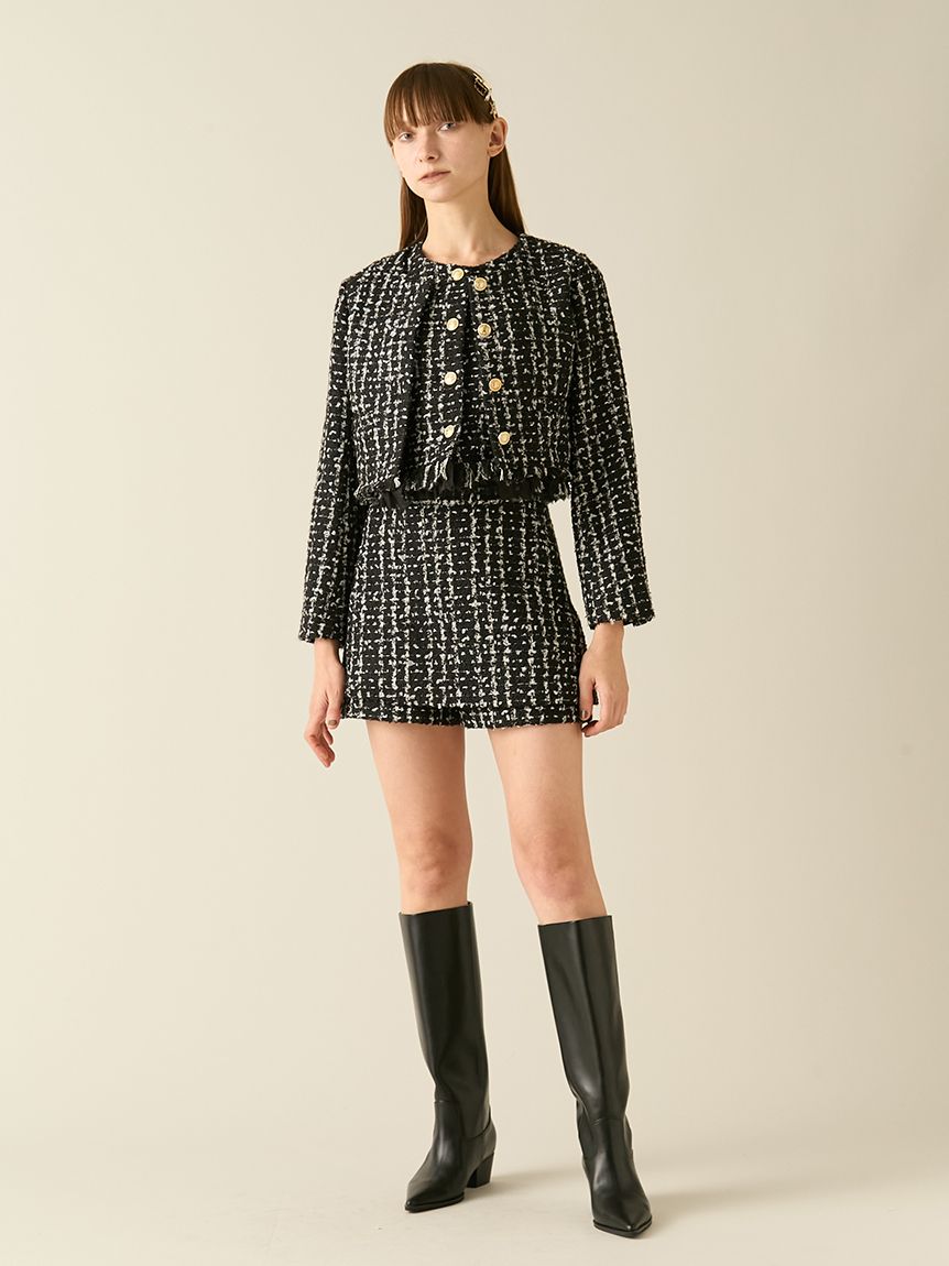 限定カラー】ツイードベスト(シャツ／ブラウス)｜トップス｜FURFUR