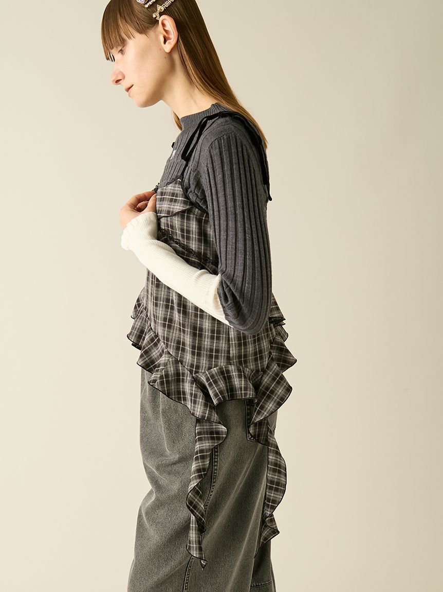 フリルキャミトップス(シャツ／ブラウス)｜トップス｜FURFUR