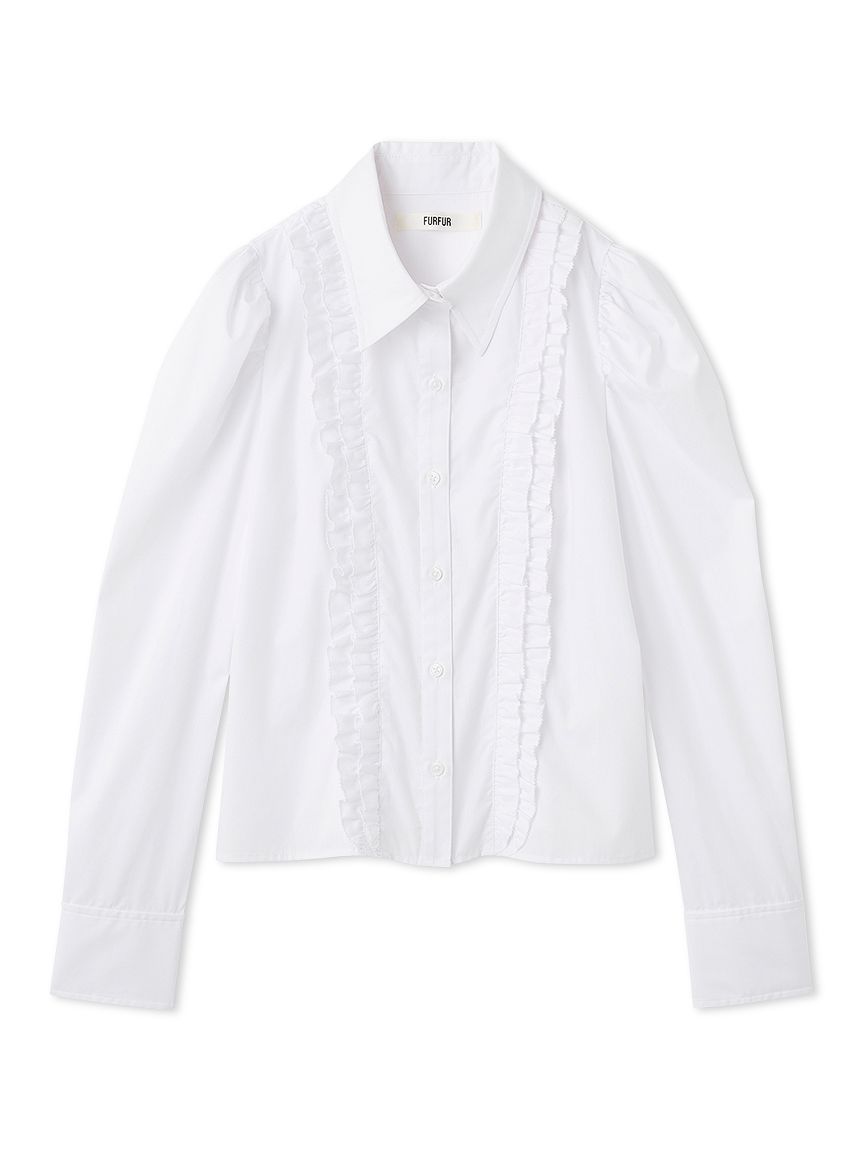 コンパクトパフスリーブシャツ(シャツ／ブラウス)｜トップス｜FURFUR