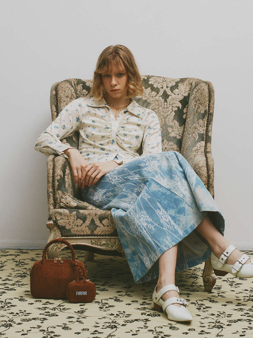 ソフトタッチオリジナルフローラルシャツ(シャツ／ブラウス)｜トップス