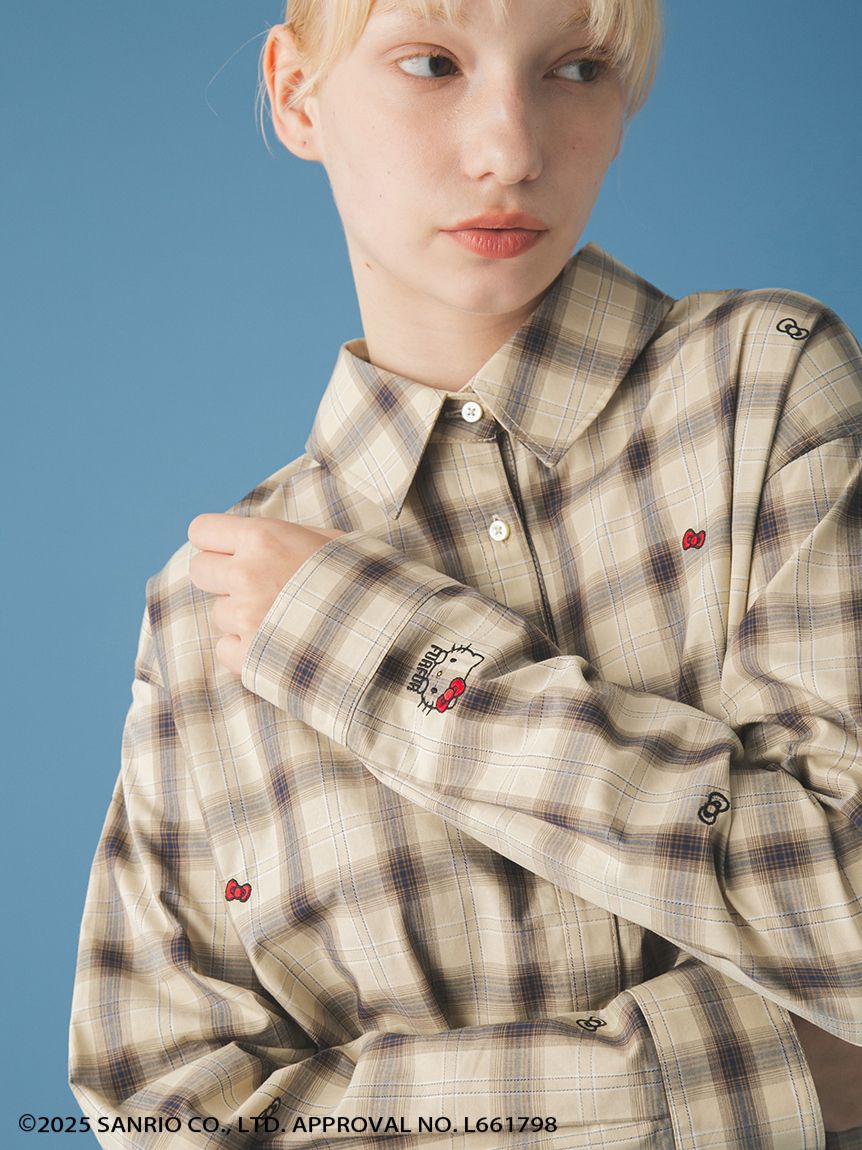 キティリボンボザムブラウス 36 shirocon キティリボンボザムブラウス | 2025 SP Collection| yori