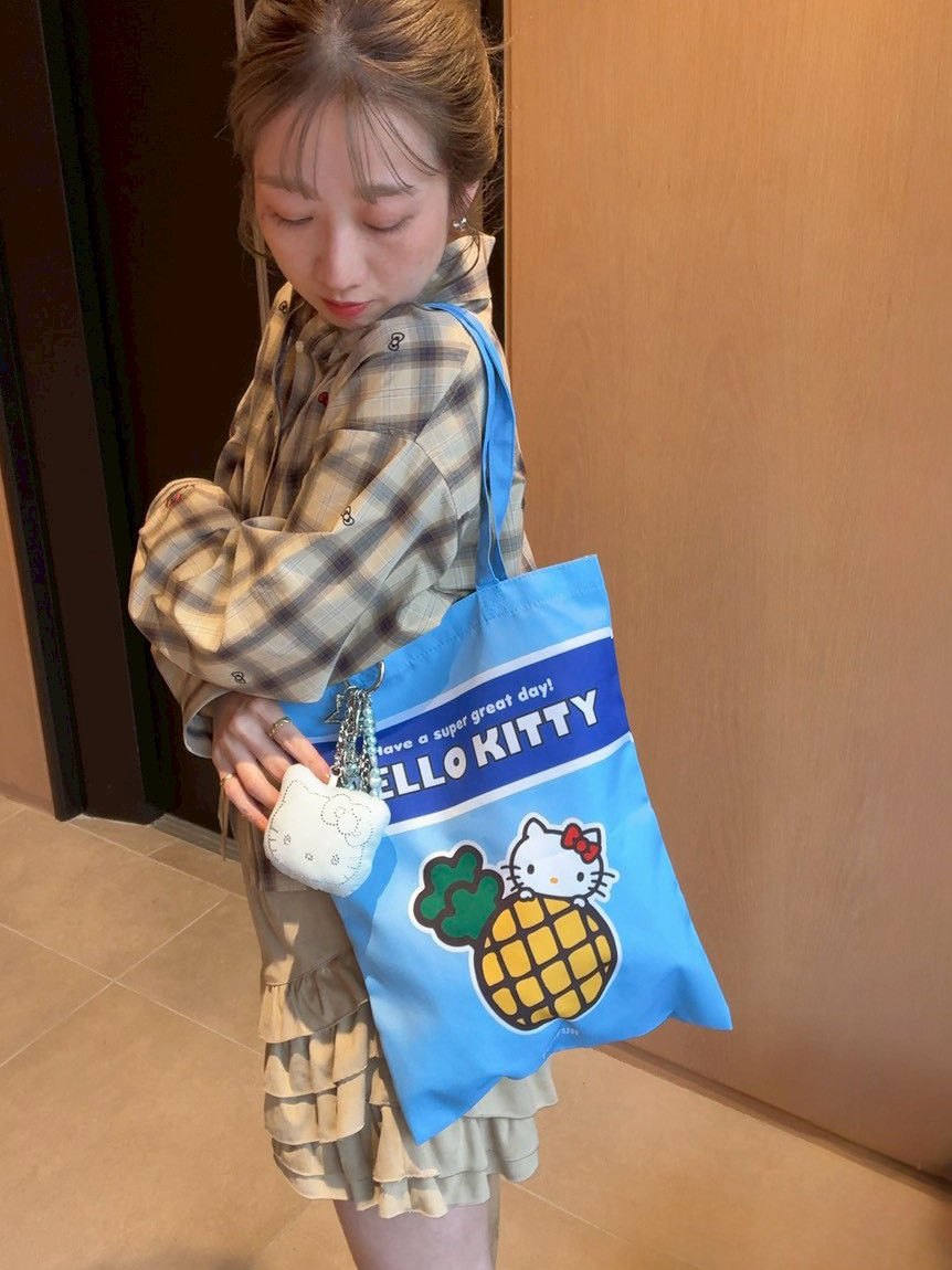 HELLO KITTYリボン刺繍シャツ(シャツ／ブラウス)｜トップス｜FURFUR