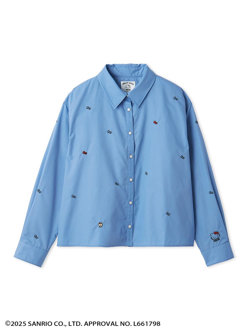 HELLO KITTYリボン刺繍シャツ(シャツ／ブラウス)｜トップス｜FURFUR