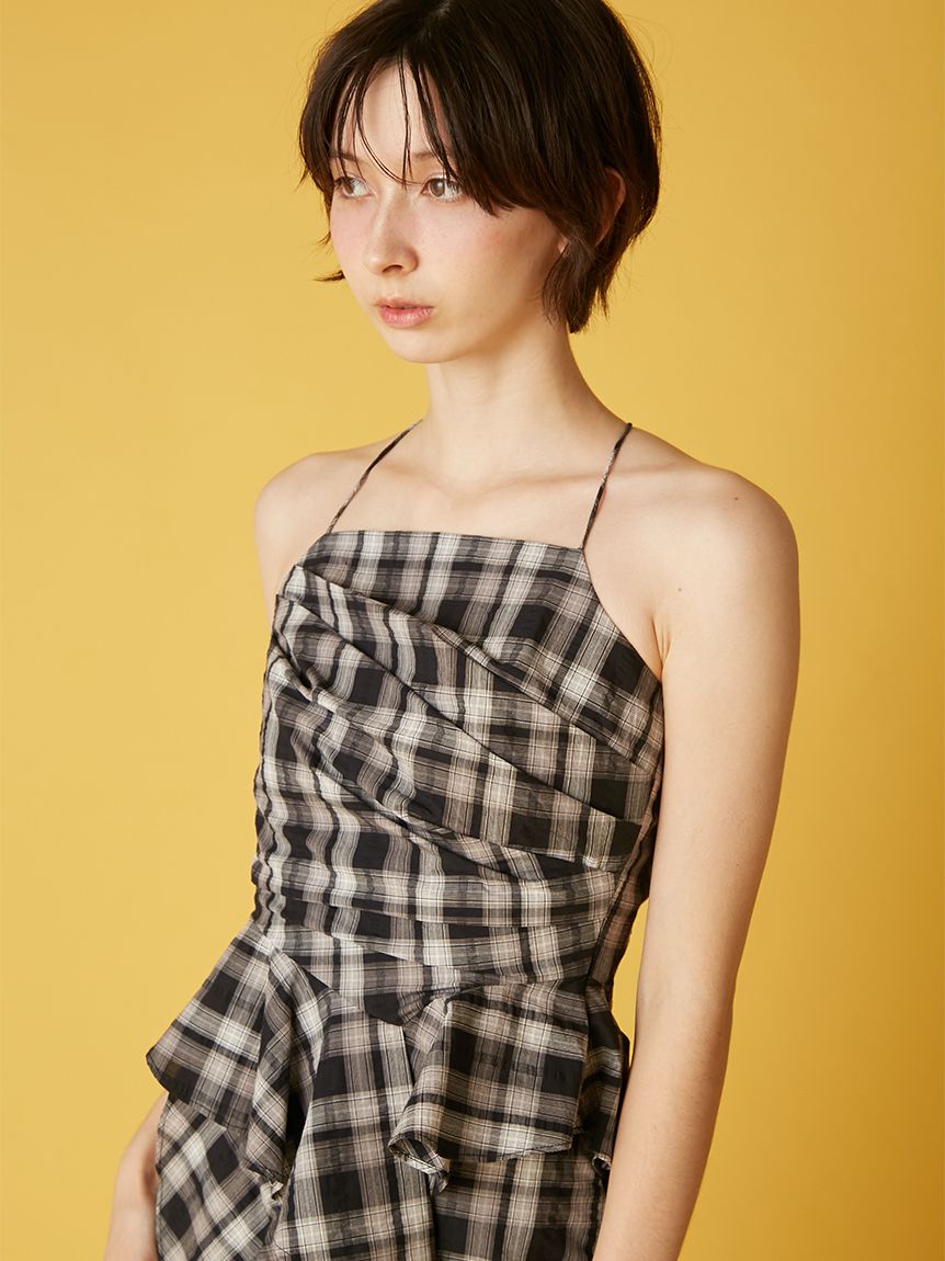 アシンメトリーヘムキャミソール(シャツ／ブラウス)｜トップス｜FURFUR