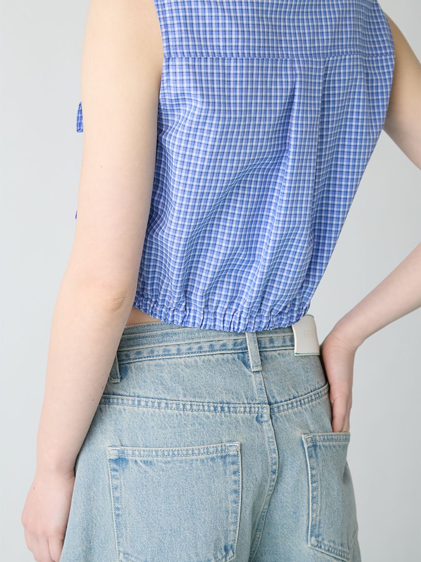 ノースリーブフリルブラウス(シャツ／ブラウス)｜トップス｜FURFUR