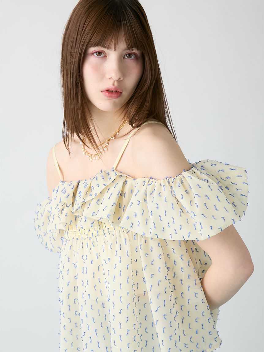 新品タグ付き FURFUR/ファーファー ブラウス トップス 楽天市場 