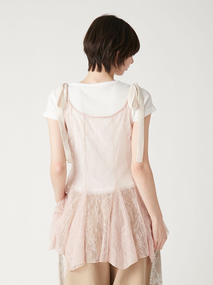 バイカラーリボンレースチュニック(チュニック)｜DRESS｜FURFUR