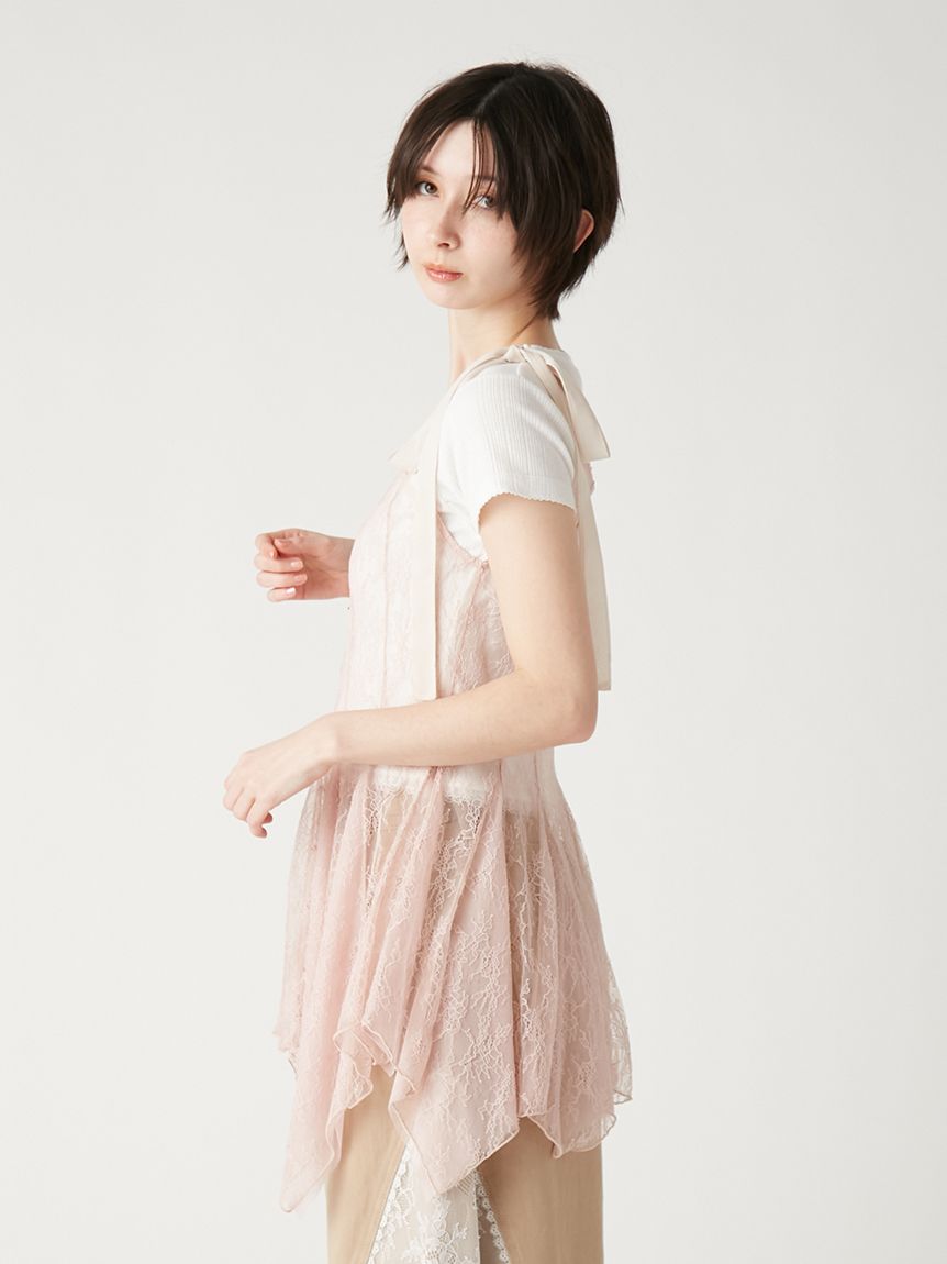 バイカラーリボンレースチュニック(チュニック)｜DRESS｜FURFUR