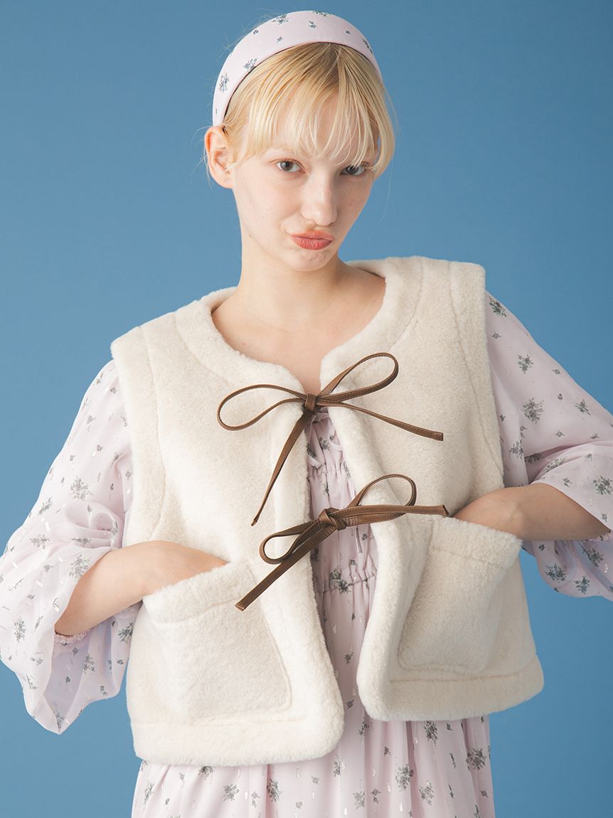 リバーシブルムートンベスト(ジャケット)｜アウター｜FURFUR（ファー