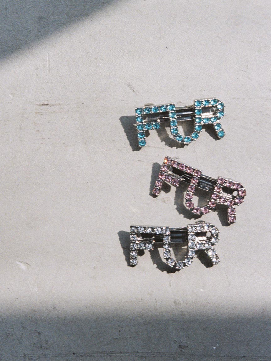 クリスタルロゴバレッタ(ヘッドアクセサリー)｜ACCESSORY