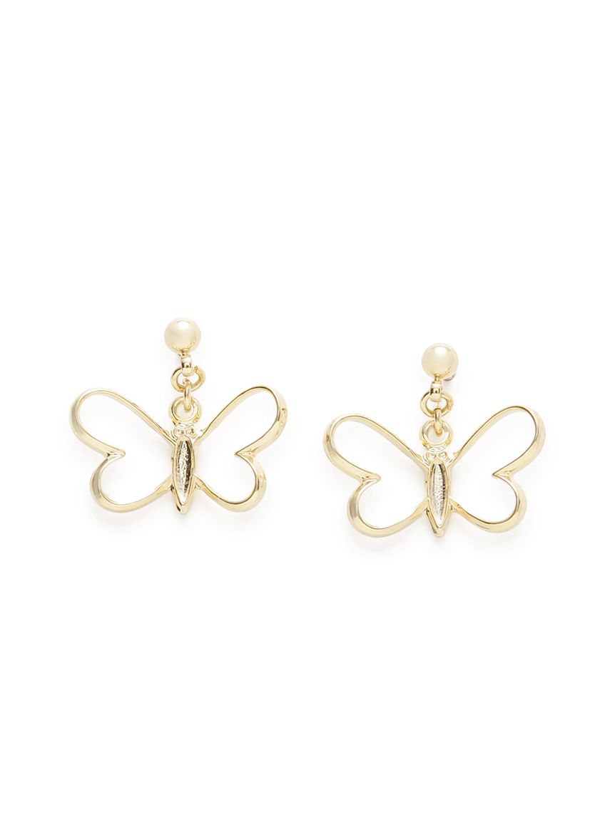 バタフライモチーフマルチウェイピアス(ピアス／イヤリング