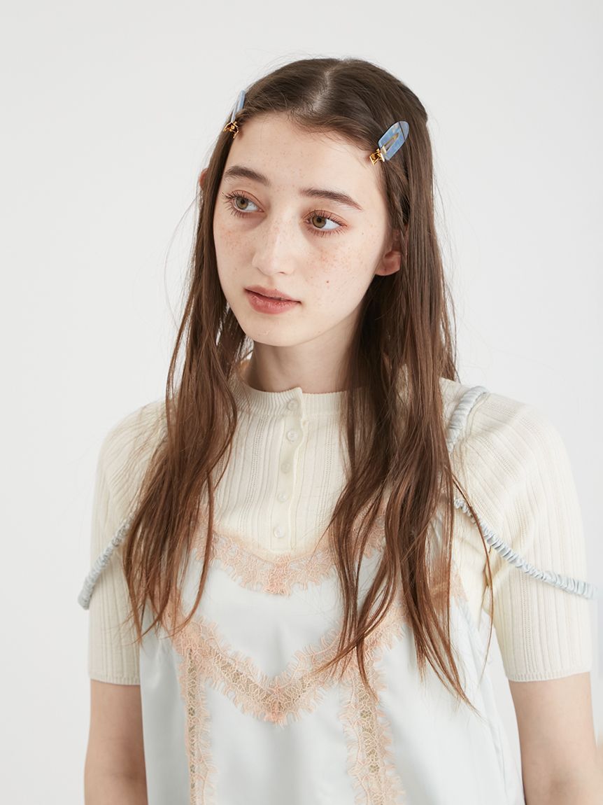 クリアスノーフレークモチーフヘアピンセット ｜ ROPE' PICNIC ロペピクニック オフィシャルサイト