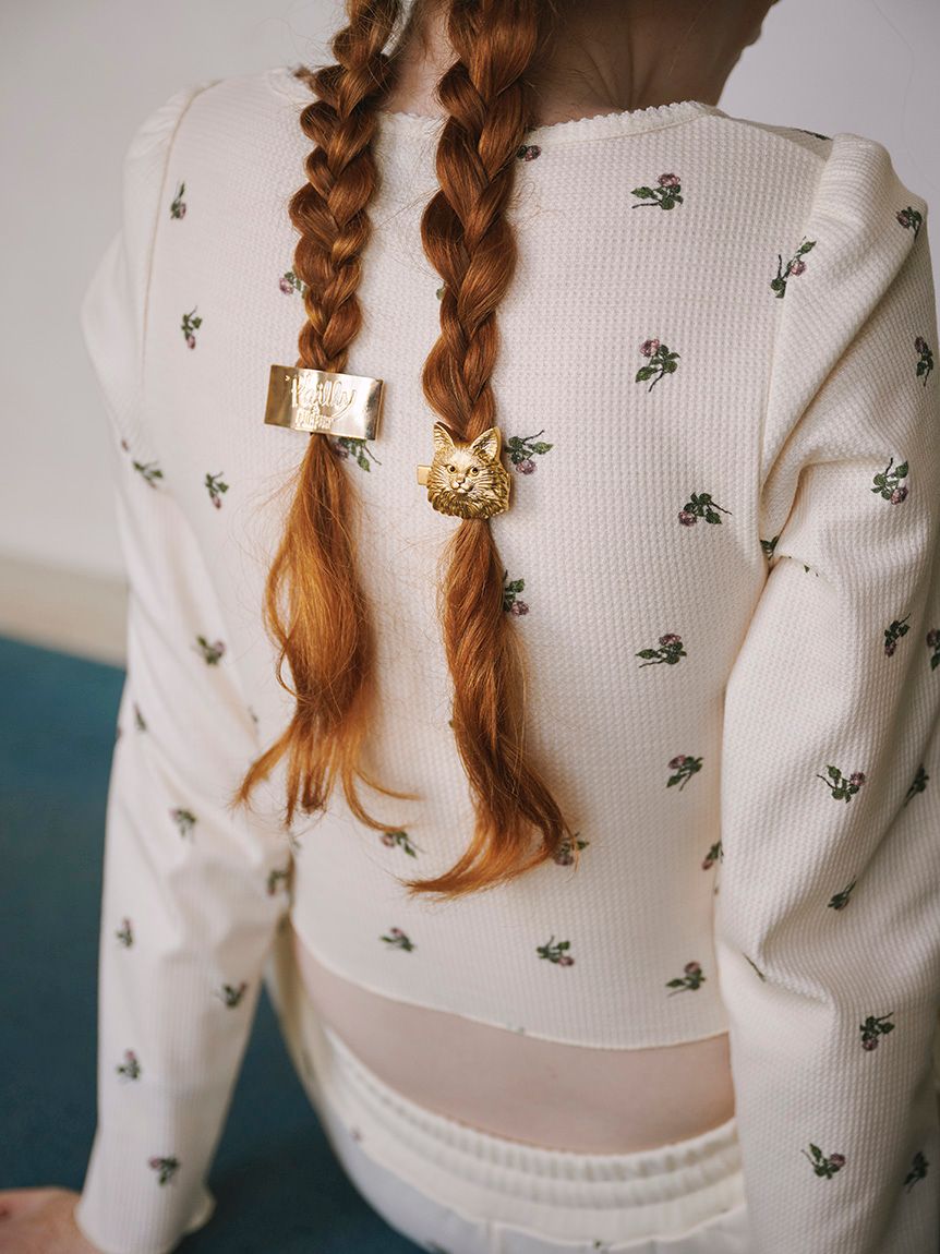 Philly chocolate】キャットモチーフヘアクリップ(ヘッド