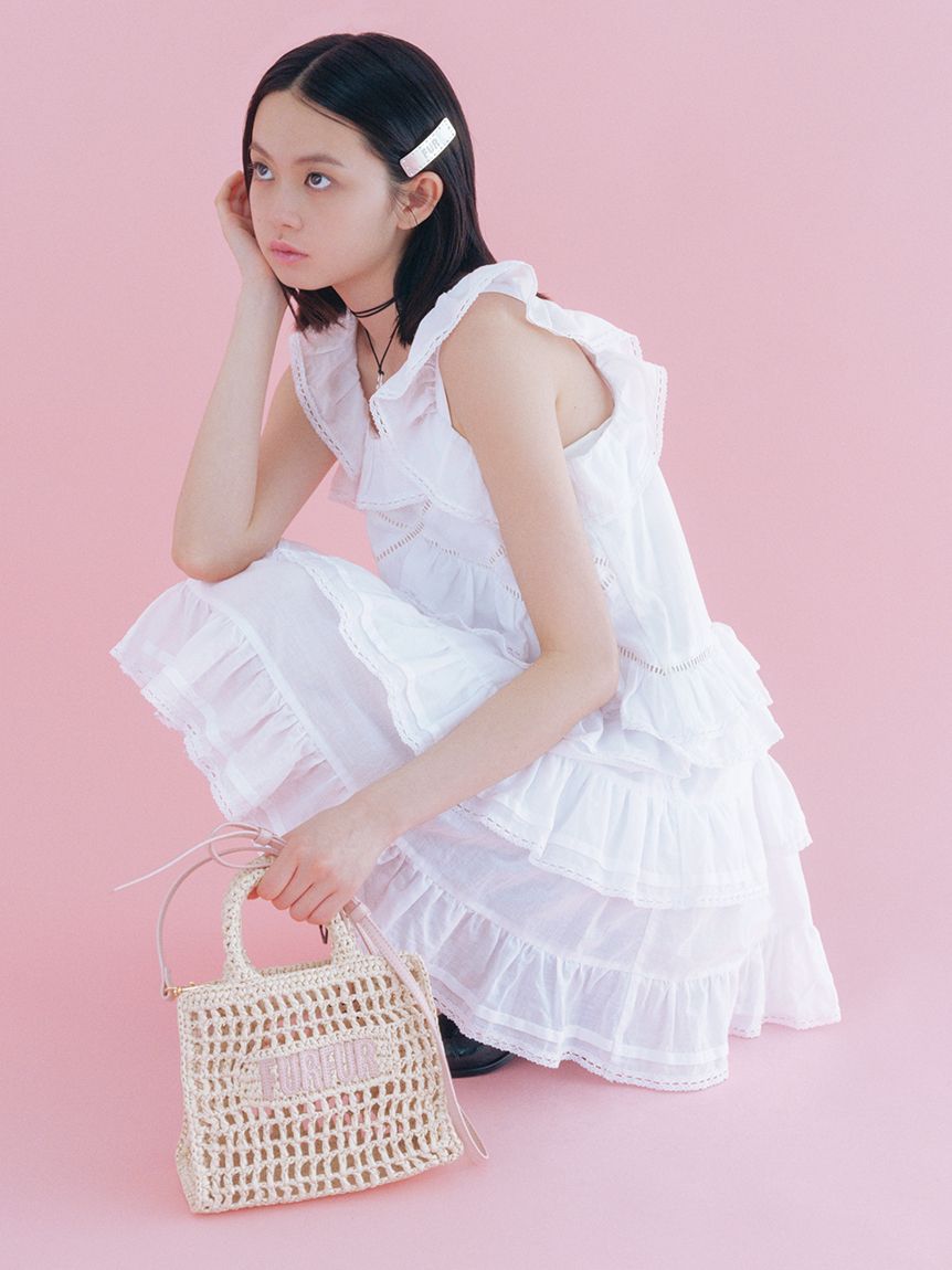 メタルロゴバレッタ(ヘアアクセサリー)｜ファッション雑貨｜FURFUR