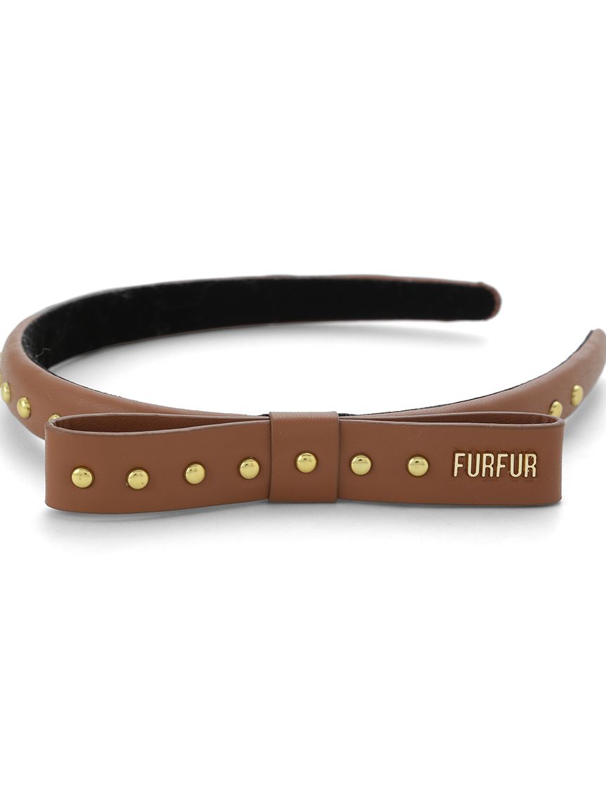 FURFUR スタッズリボンカチューシャ FURFUR スタッズリボンカチューシャ - メルカリ