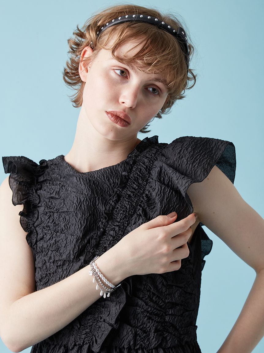 レザーパールブレスレット(その他)｜ファッション雑貨｜FURFUR（ファー