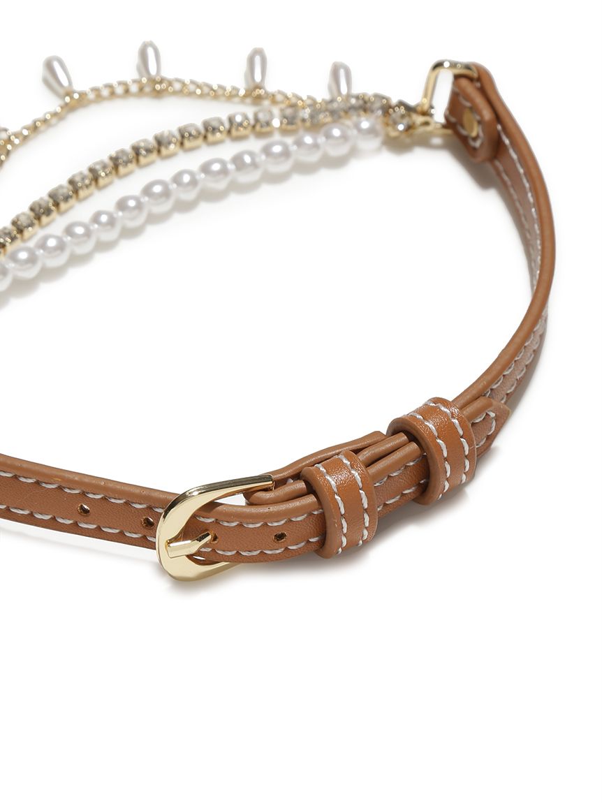 レザーパールネックレス(ネックレス)｜ACCESSORY｜FURFUR