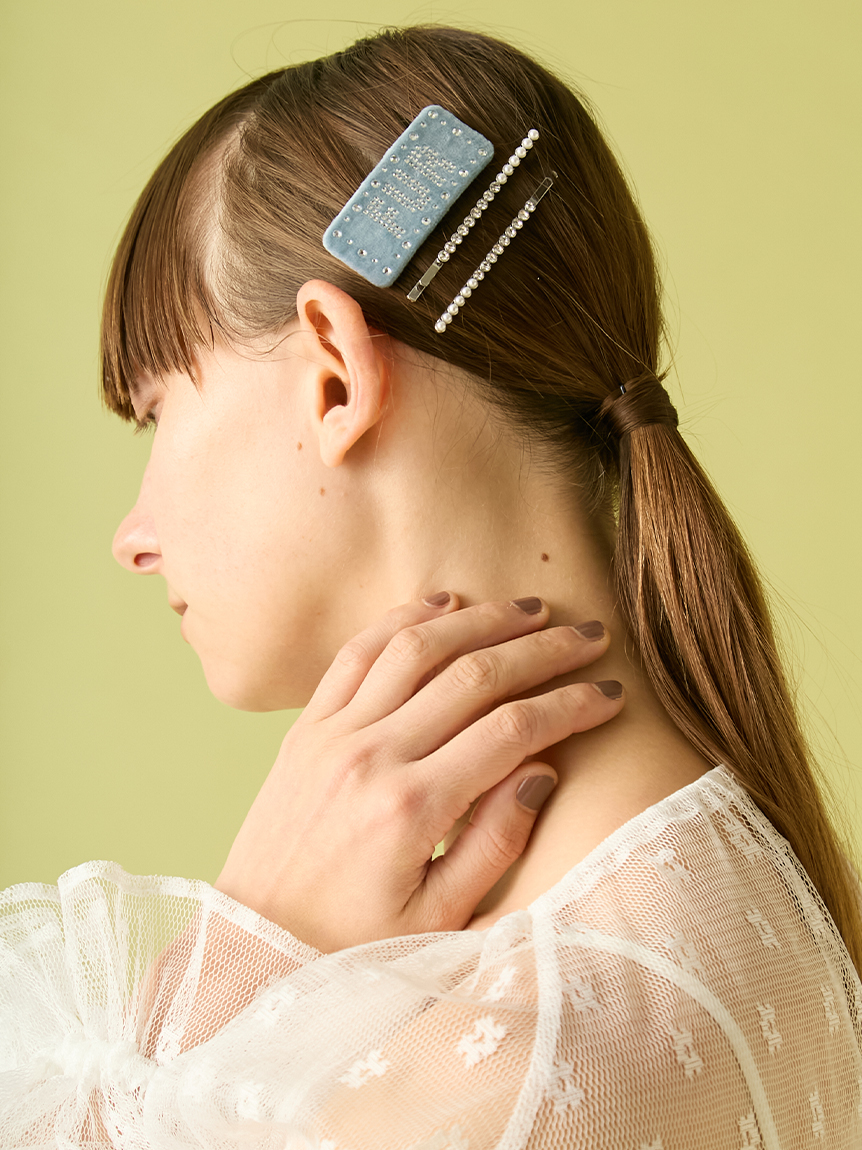 オフィシャルサイト限定】バレッタ＆ビジューヘアピンセット