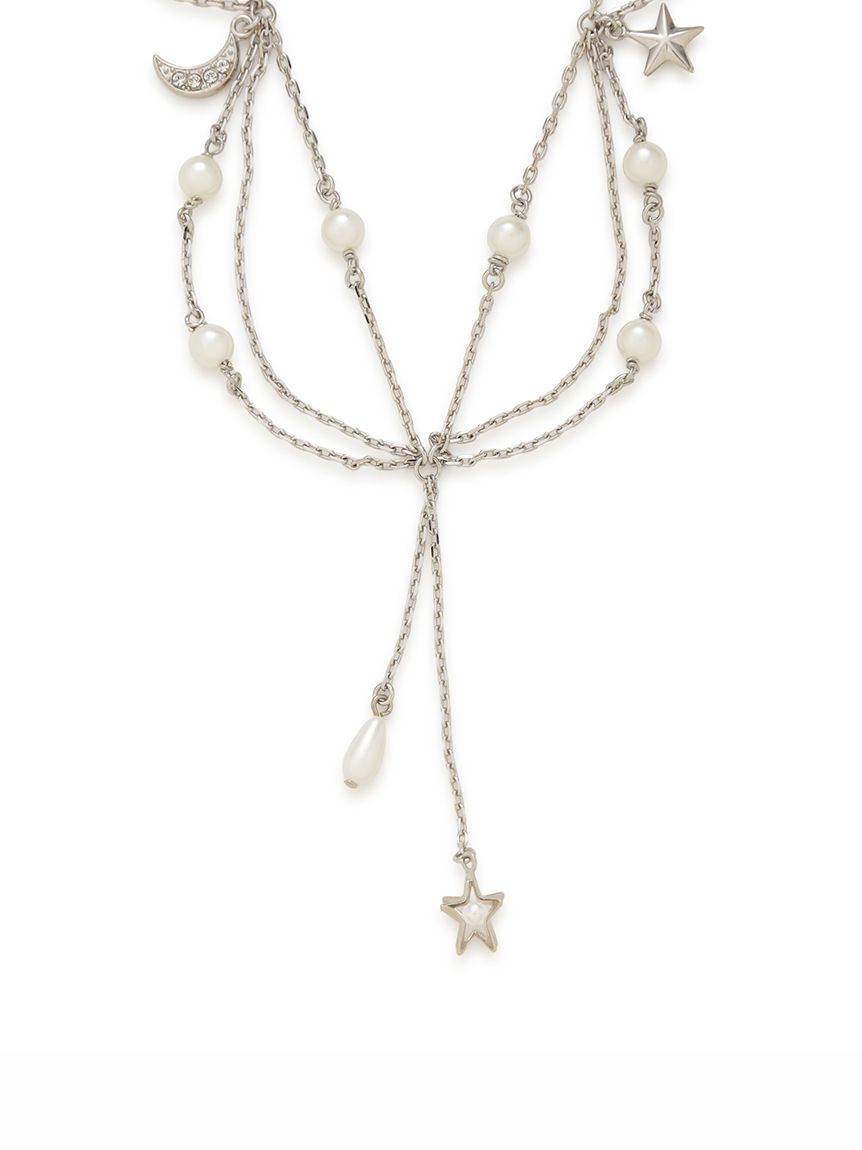 FURFUR（ファーファー） スターモチーフネックレス　シルバー スターモチーフネックレス(ネックレス)｜ACCESSORY｜FURFUR（ファー