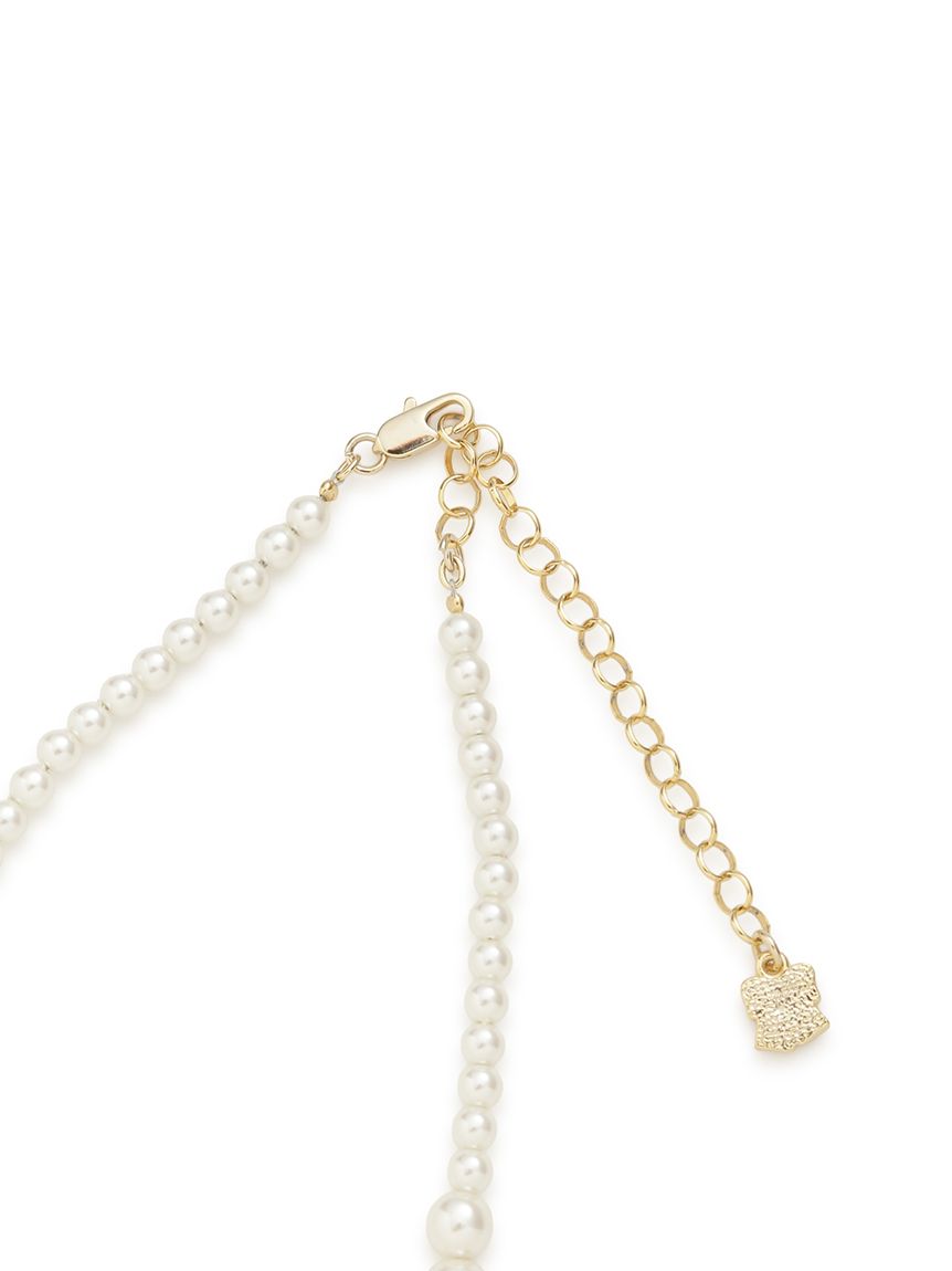 リボンモチーフパールネックレス(ネックレス)｜ACCESSORY｜FURFUR
