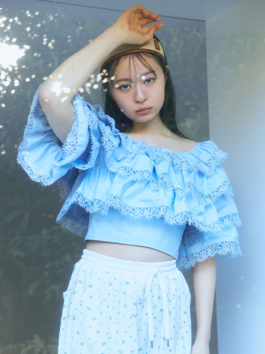 ラフィアライクレザートリミングカチューシャ(ヘアアクセサリー