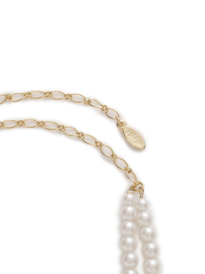 フラワーモチーフパールネックレス(ネックレス)｜ACCESSORY｜FURFUR