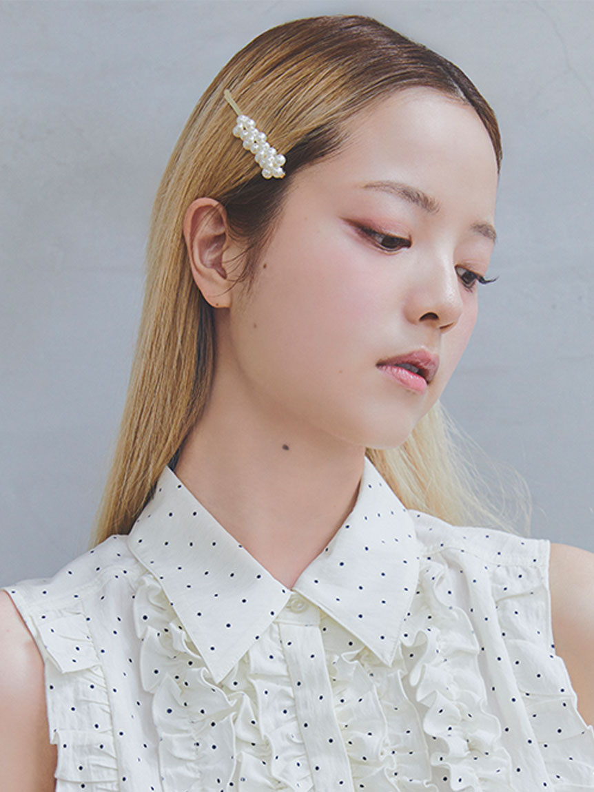 フラワーモチーフヘアピンセット(ヘアアクセサリー)｜ファッション雑貨