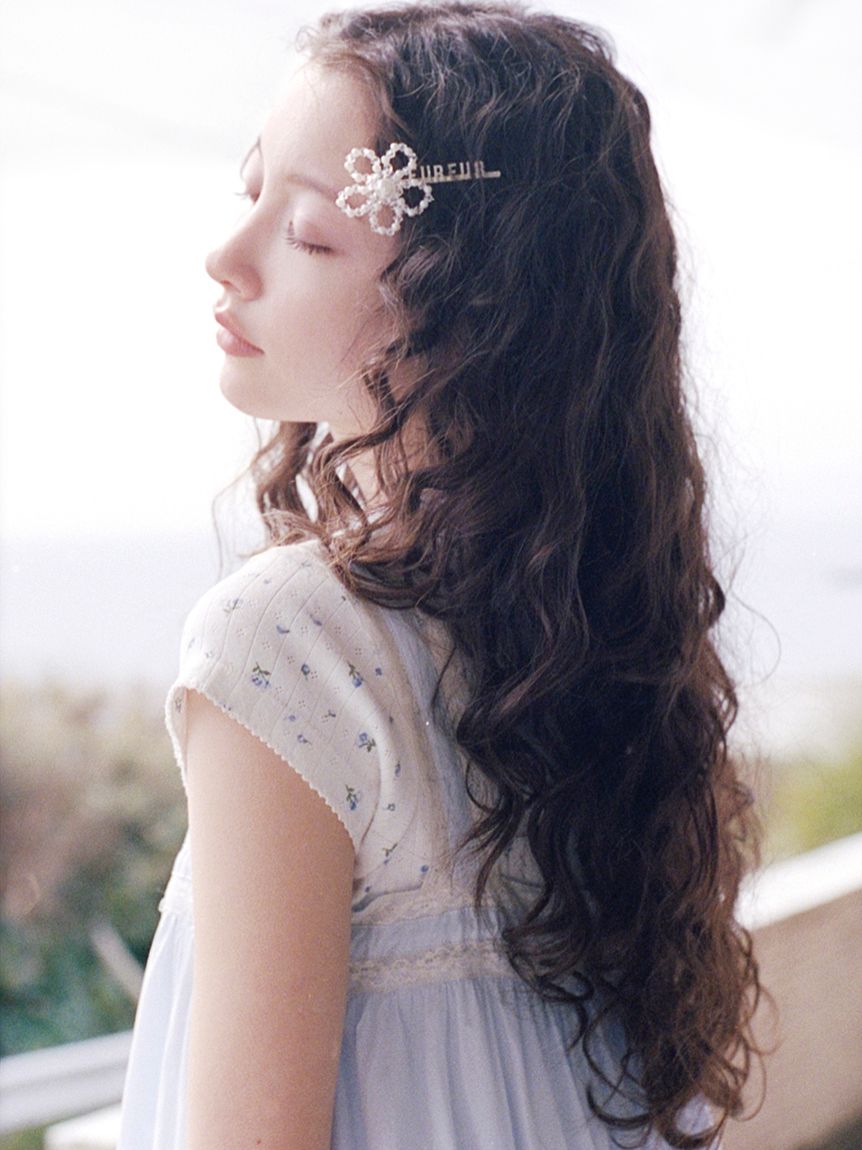 フラワーモチーフヘアピンセット(ヘアアクセサリー)｜ファッション雑貨