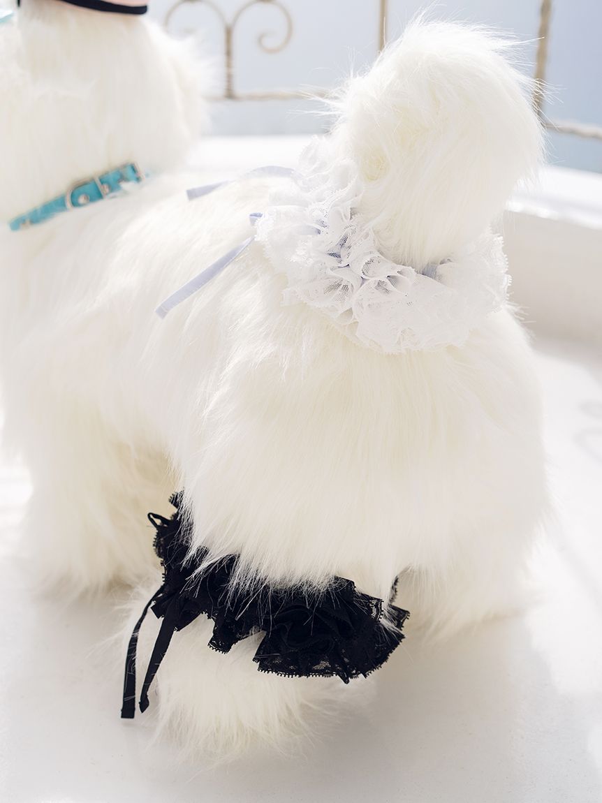 FURFUR カラーブロックバレリーナ 限定カラー】レースコンビバレリーナシュシュ(ヘアアクセサリー